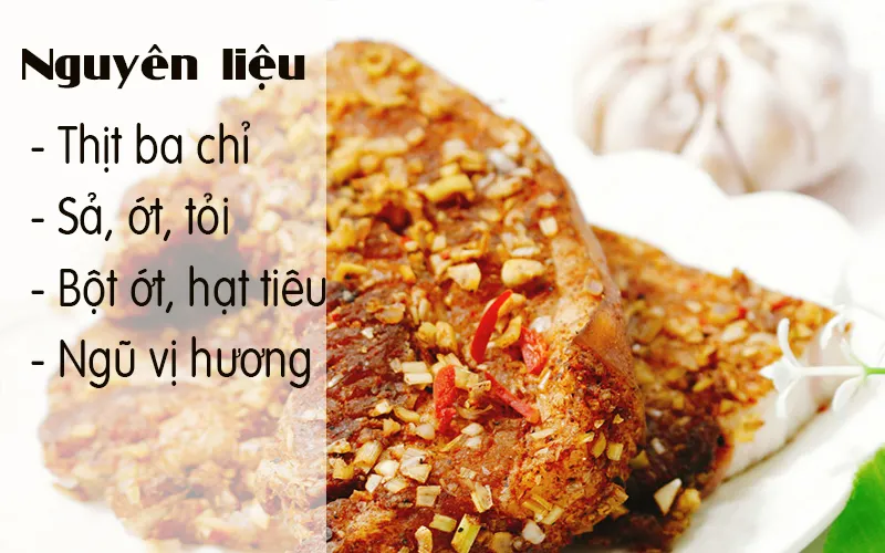 Các món ngon từ thịt ba chỉ, nhìn là muốn làm ăn ngay