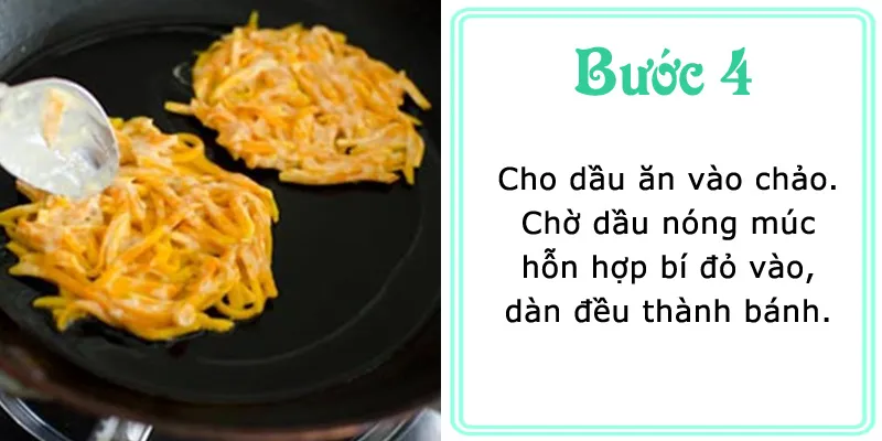 Cách làm bánh bí đỏ chiên giòn nhấm nháp trong mùa đông