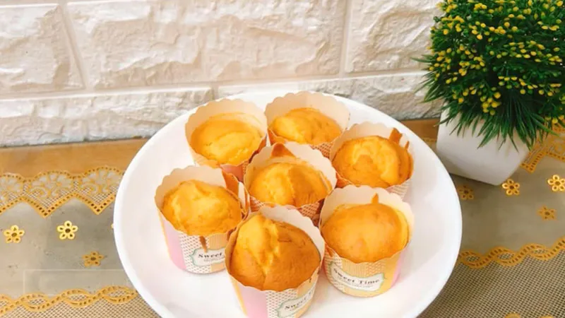 Cách làm bánh cupcake thơm ngon với những dụng cụ sẵn có trong bếp