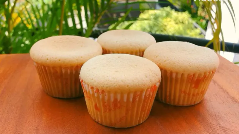 Cách làm bánh cupcake thơm ngon với những dụng cụ sẵn có trong bếp