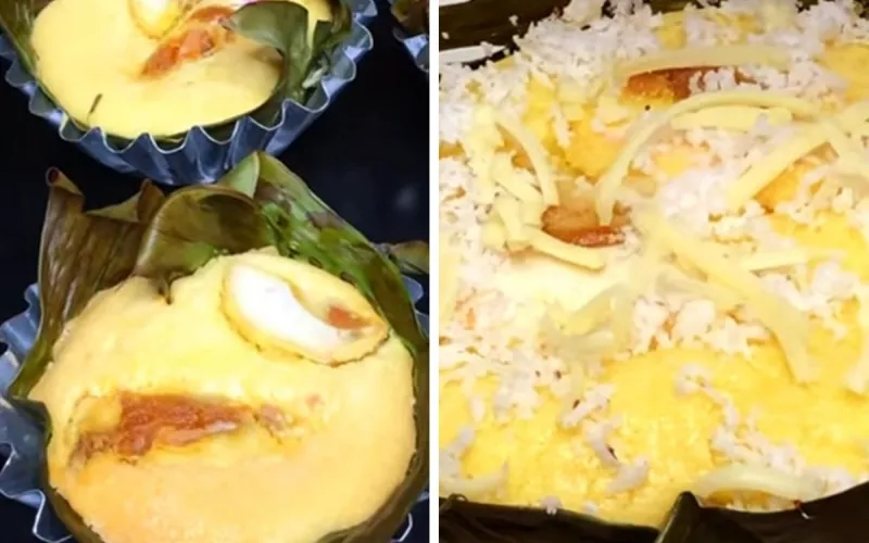 Cách làm bánh gạo nướng bibingka chuẩn vị Philippines