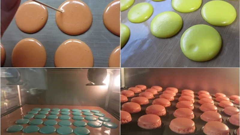 Cách làm bánh macaron thơm ngon nhiều hương vị