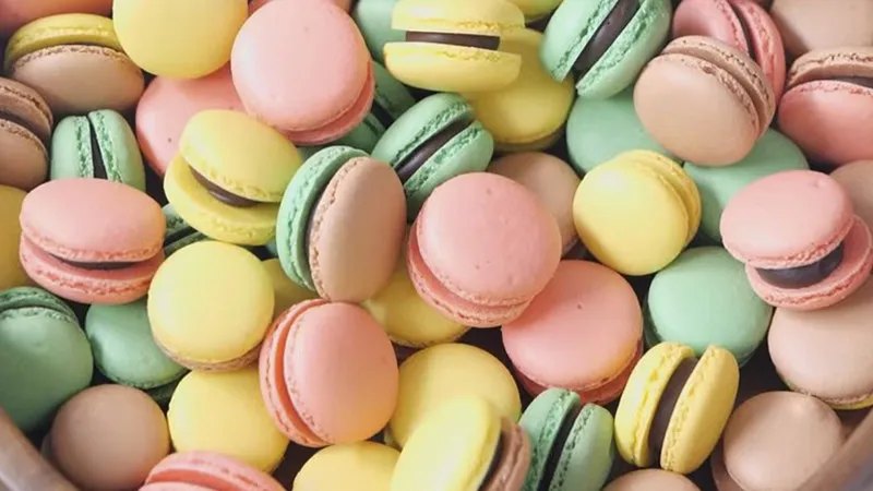 Cách làm bánh macaron thơm ngon nhiều hương vị