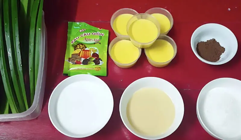 Cách làm bánh trung thu rau câu flan thật thơm ngon và không chảy nước