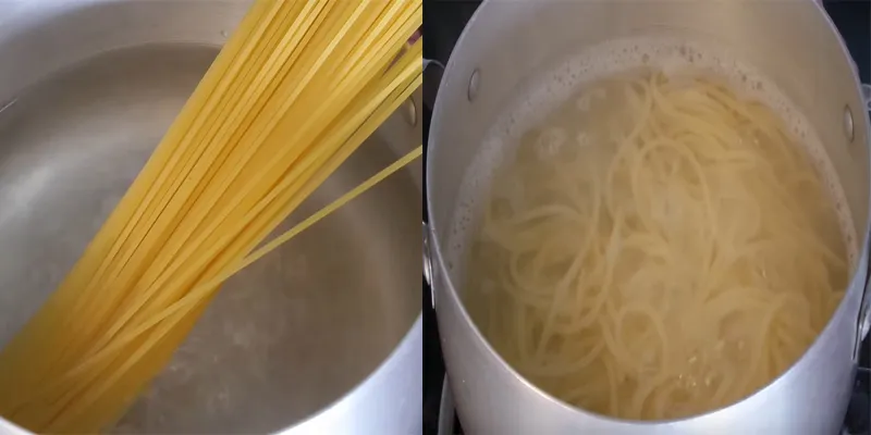 Cách làm mì Ý sốt kem đúng chuẩn giống Hẻm Spaghetti