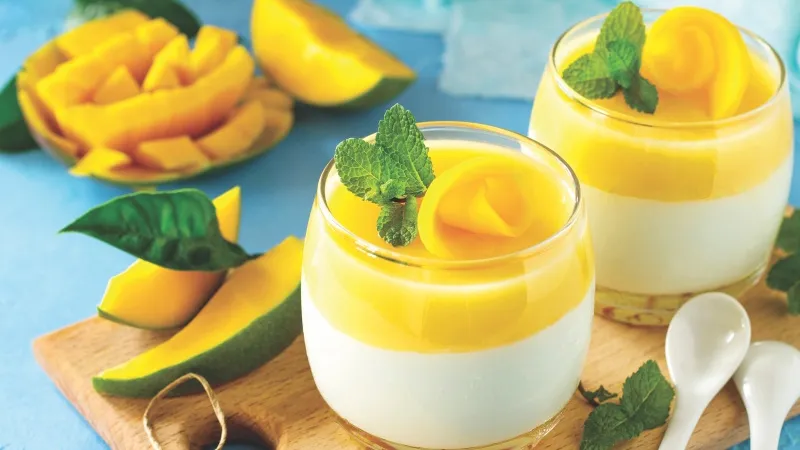 Cách làm panna cotta xoài thơm ngon mát lạnh