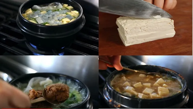 Cách nấu canh tương đậu “doenjang jjigae” đúng điệu Hàn Quốc