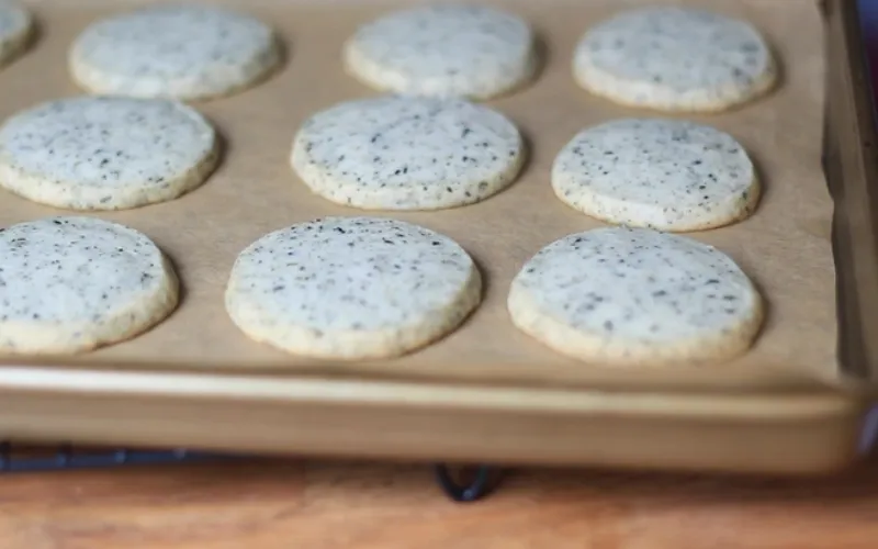 Công thức làm bánh earl grey cookies đúng chuẩn, bánh giòn và có màu đẹp mắt