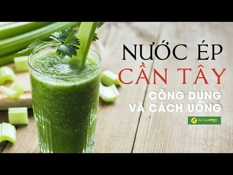 Học Lam Trường làm nước ép cần tây, táo xanh, dưa chuột và ớt chuông xanh