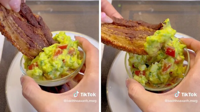 Hướng dẫn làm chicharron guacamole ngon lành đúng kiểu hấp dẫn mọi sự chú ý trên internet