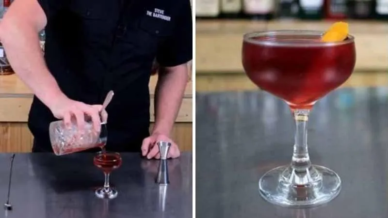 Hướng dẫn làm một cocktail manhattan hấp dẫn, cổ điển và ngọt ngào