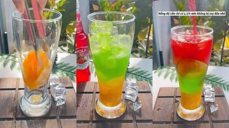 Làm Fanta cocktail đơn giản tại nhà mời khách ngày Tết