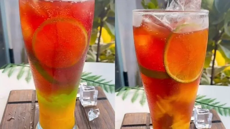 Làm Fanta cocktail đơn giản tại nhà mời khách ngày Tết