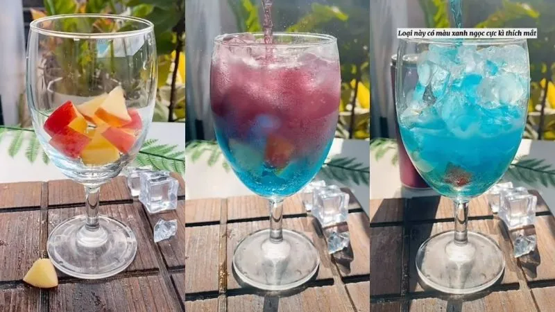 Làm Fanta cocktail đơn giản tại nhà mời khách ngày Tết