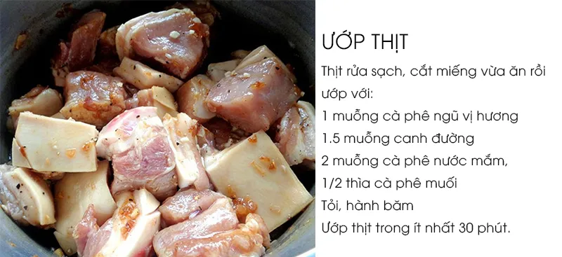 Làm thịt kho tàu kiểu miền bắc siêu hấp dẫn và bắt cơm