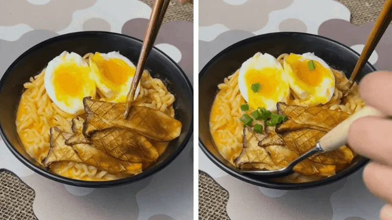 Vào bếp làm mì ramen đơn giản, thơm ngon chỉ mất 20 phút